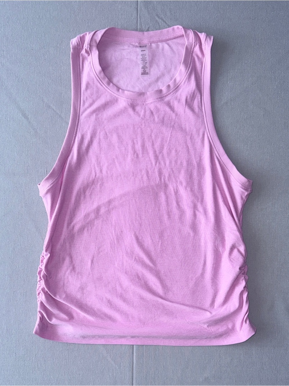 Beyond Yoga Featherweight Your Fit Shirred Tank Top Pink - Medium